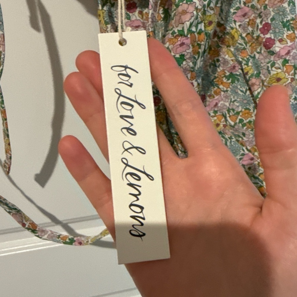 NWT For Love and Lemons Raleigh Crop Top Floral Small - Picture 4 of 4